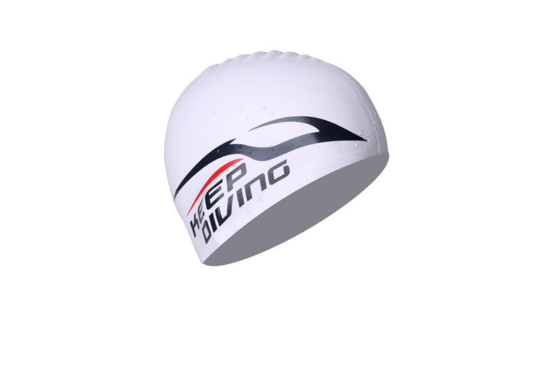 Gorros de natación de silicona Flexible para hombres, gorros de buceo impermeables, gorros de natación para adultos, tejanos de piscina, novedad de