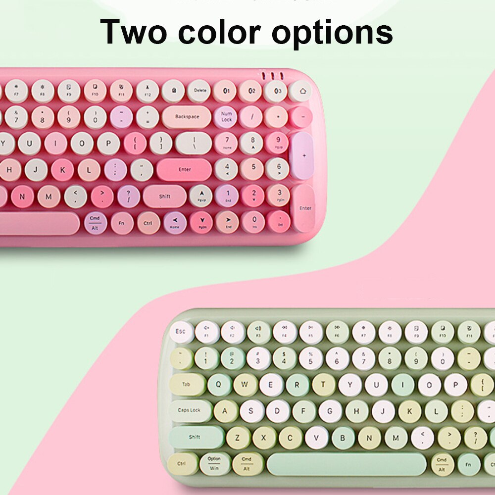 Bluetooth-compatible Keyboard Mouse For Mackbook Laptop PC Gamer Wireless Gaming Keyboard Mouse Combo For Phone iPad Tablet