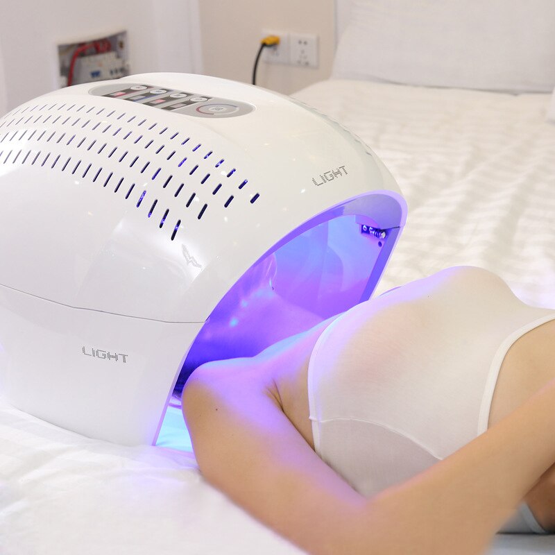 Profession 7 couleur PDT LED Photon lampe de luminothérapie peau serrer rajeunissement anti-rides acné soins du visage dispositif de beauté
