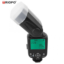 TRIOPO-luz de Flash de foto para cámara, Flash de 5500K para Canon, Nikon, DSLR, cámara speedlite, TR-950