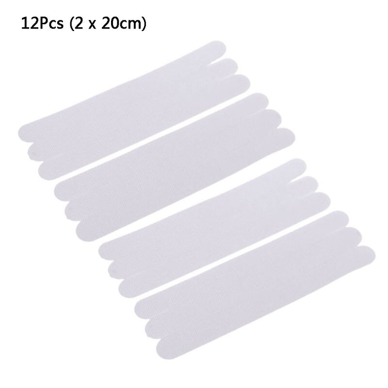 12/18pcs Anti Non Slip Bath Mat Grip Stickers Shower Strips Flooring Safety Tape and Brand: -C