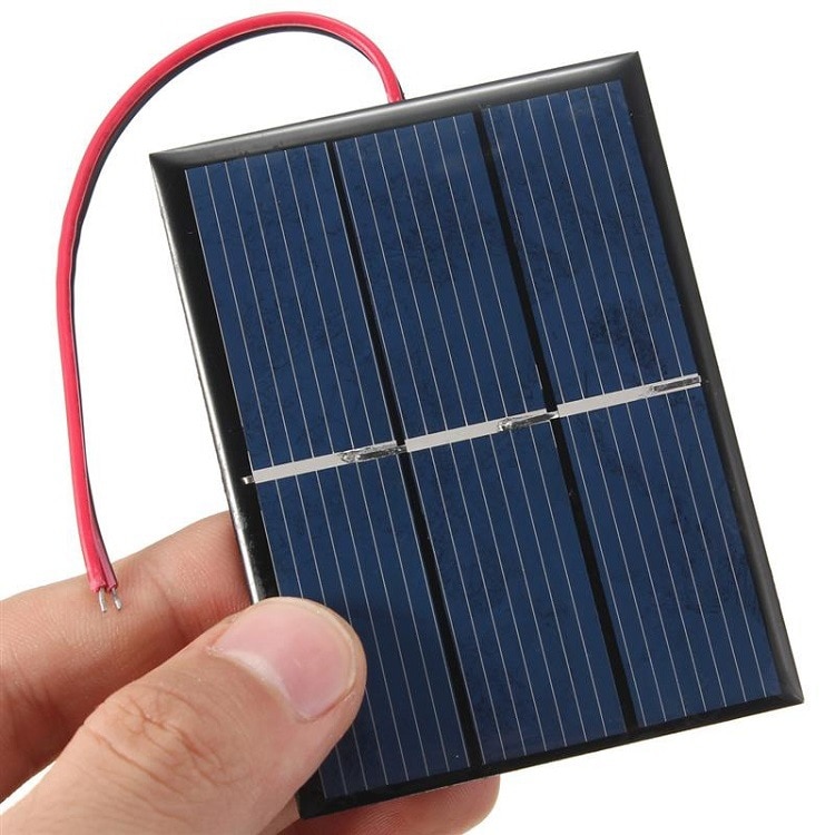 0.65w 1.5V solar panel with line solar drip panel DIY solar panel 60 * 80 * 3mm