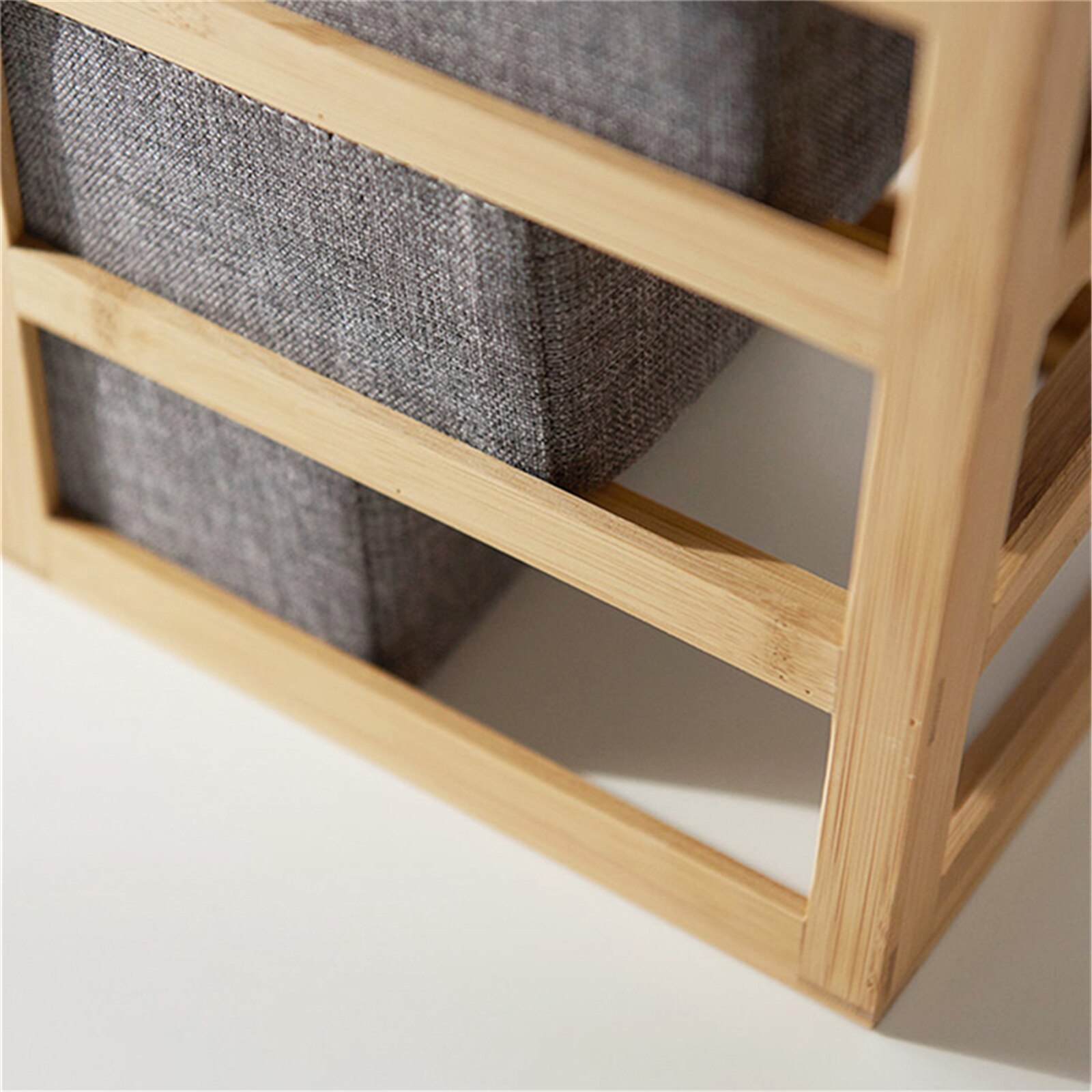 Multi-layers Wooden Organizer Cloth Wardrobe Storage Drawers Underwear Divider Box Clothes Cabinet Closet Case Home