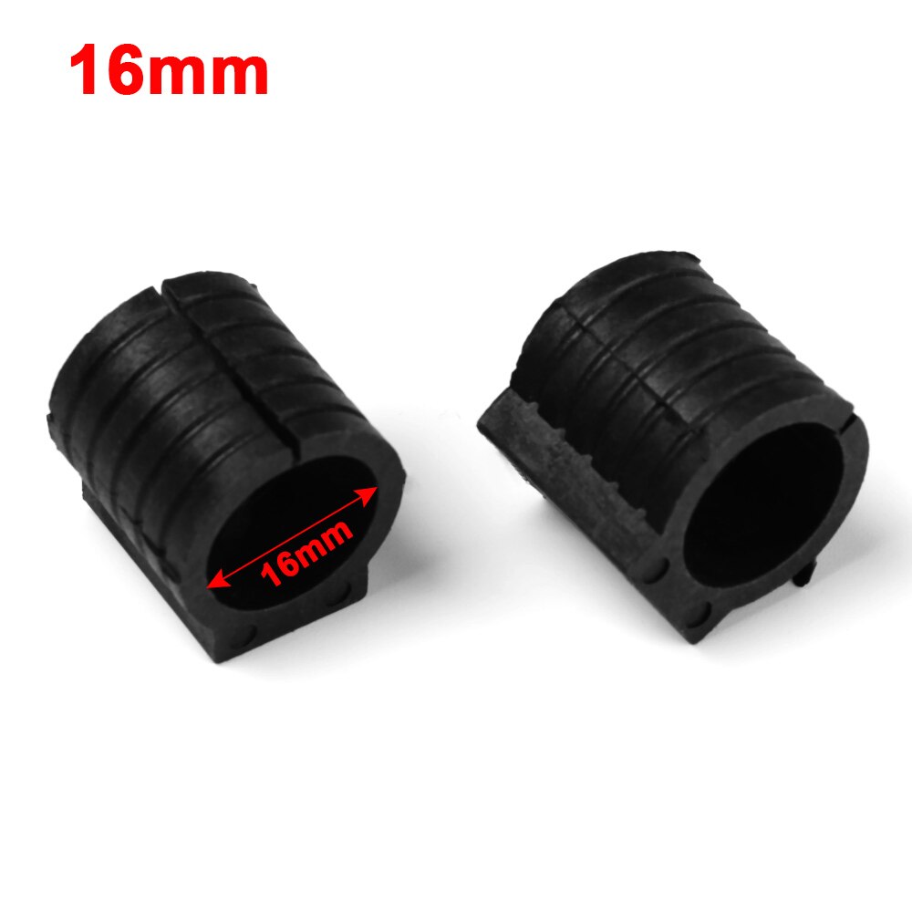 10 stk stol skammel ben rør klemme stol fod anti-front vip u formet gulv glider slange hætter kofanger dæmper gulvbeskytter: 16mm