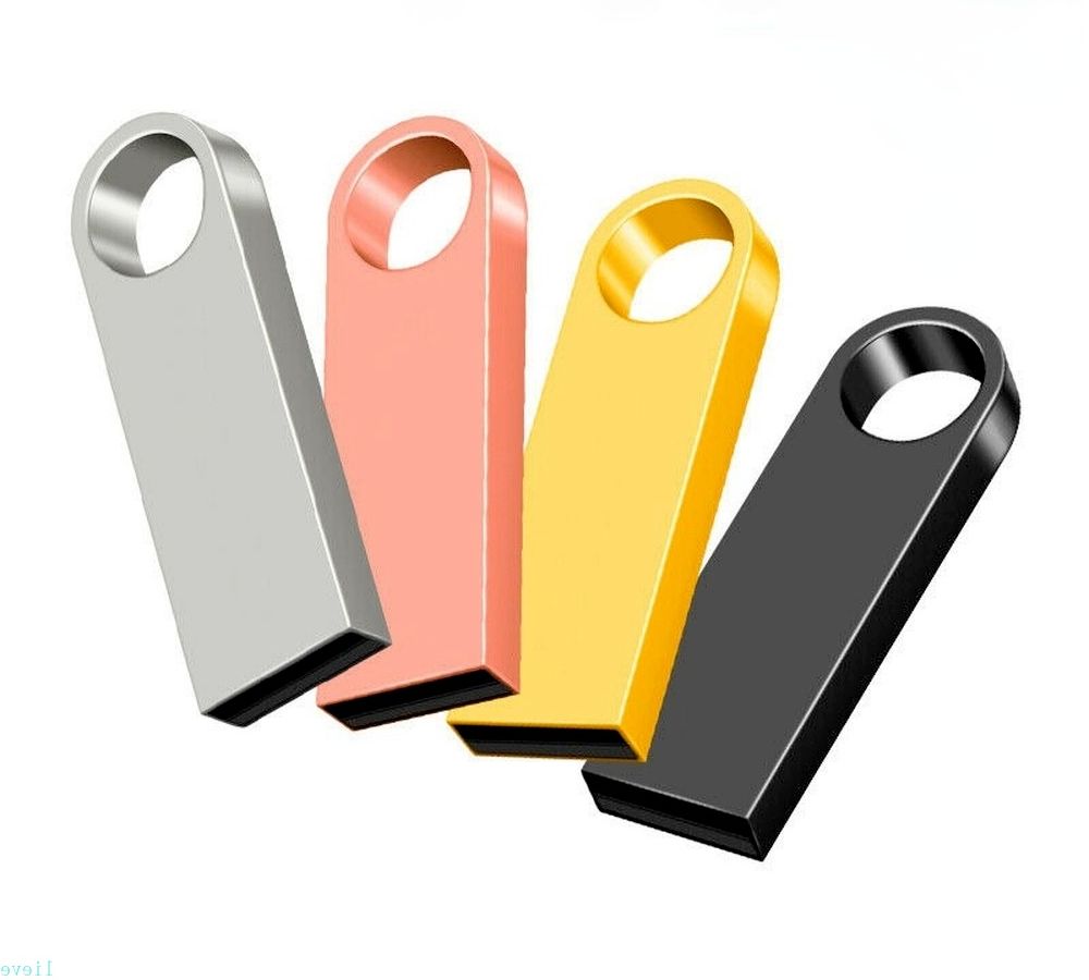 Metal Memoria Usb Flash Drive 32GB Pendrive 64/1288GB Waterproof Pen Drive 8/16GB Flash Usb 2.0Cle USB Stick Key USB Flash Drive