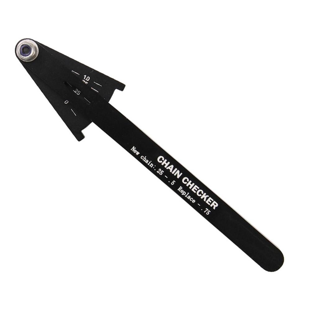 MTB Bicycle Chain Wear Indicator Tool Chain Checker Kits Multi-Functional Chains Gauge Measurement For Mountain Road Bike: Black