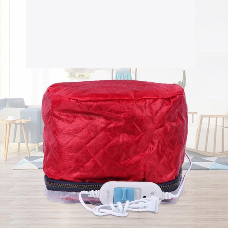 Hair Mask Thermal Heating Temperature Controlling 220V All Types Electric Hair Steamer 50-75W 50-60Hz Cap Us Plug