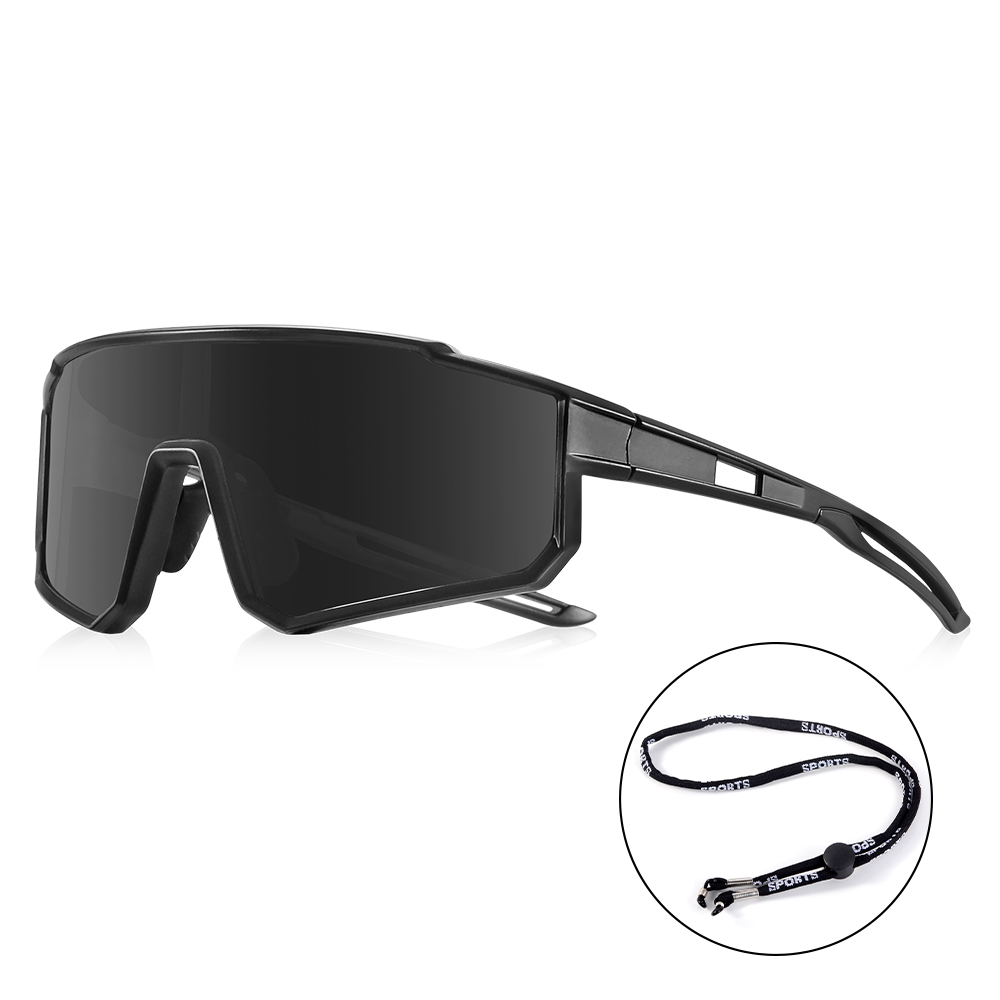 Crixalis polariserade solglasögon för män och kvinnor med rep, cykelsolglasögon, fiskeglasögon,  uv400 st: Grön