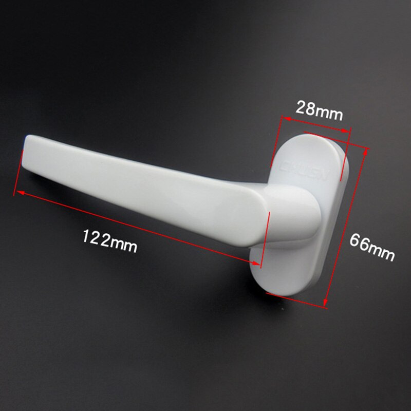 White Inside Window Handle Screws Crank Linkage Safety Locking Home Tools Pack