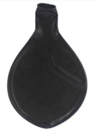 36 pouces géant 90cm coloré rond Latex ballons hélium gonflable mariage fête d'anniversaire grand ballon fête décoration fournitures: black