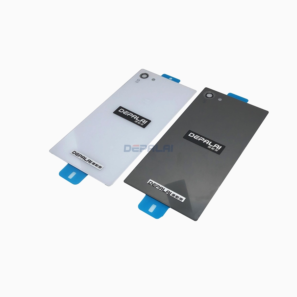 Boîtier arrière pour Sony Xperia Z5 Compact Z5 mini E5803 E5823 batterie couvercle arrière porte de la batterie avec autocollant adhésif