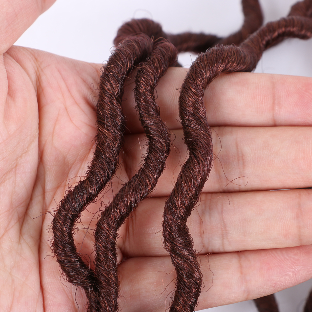 ZYR Faux Locs Curly Ends Ombre Crochet Hair 24 roots Hair-Extension For African Women