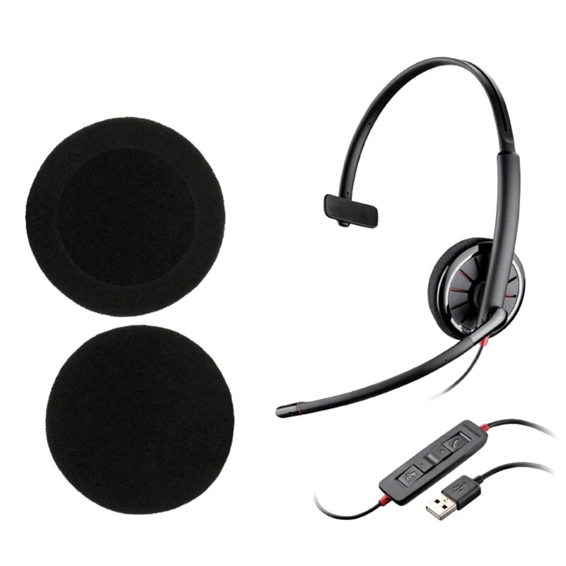1 Paar Vervangende Schuim Oorkussens Kussenkussenhoes Voor Akg Y50 Y55 Y50bt Oorkussens Hoofdtelefoon Headset Oorkussens