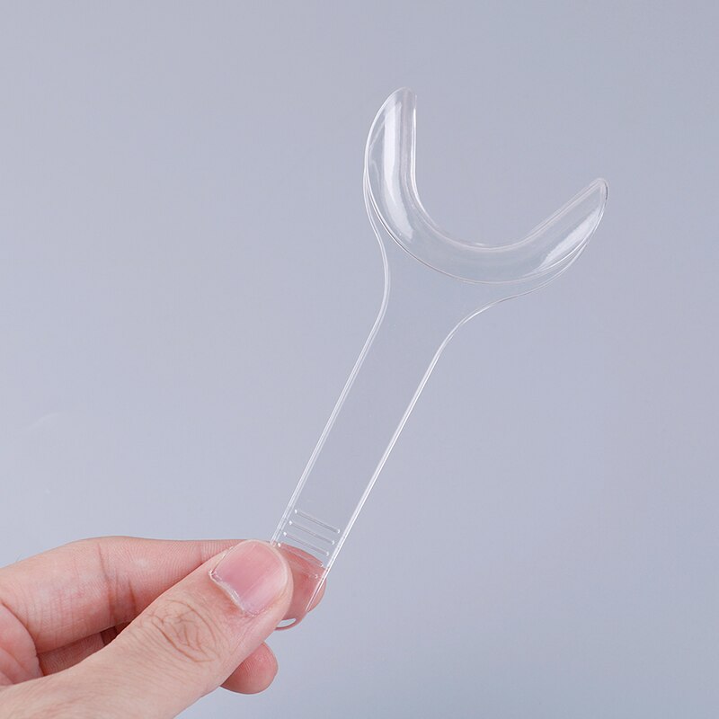 Clear Mouth Opener Dental Orthodontic Cheek Retractor T shape Dental Equipment Tooth Intraoral Lip Cheek Retractor