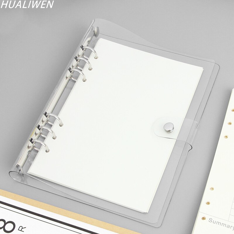 Carnet de notes transparent adt scalp, journal A5, licence, fournitures de bureau
