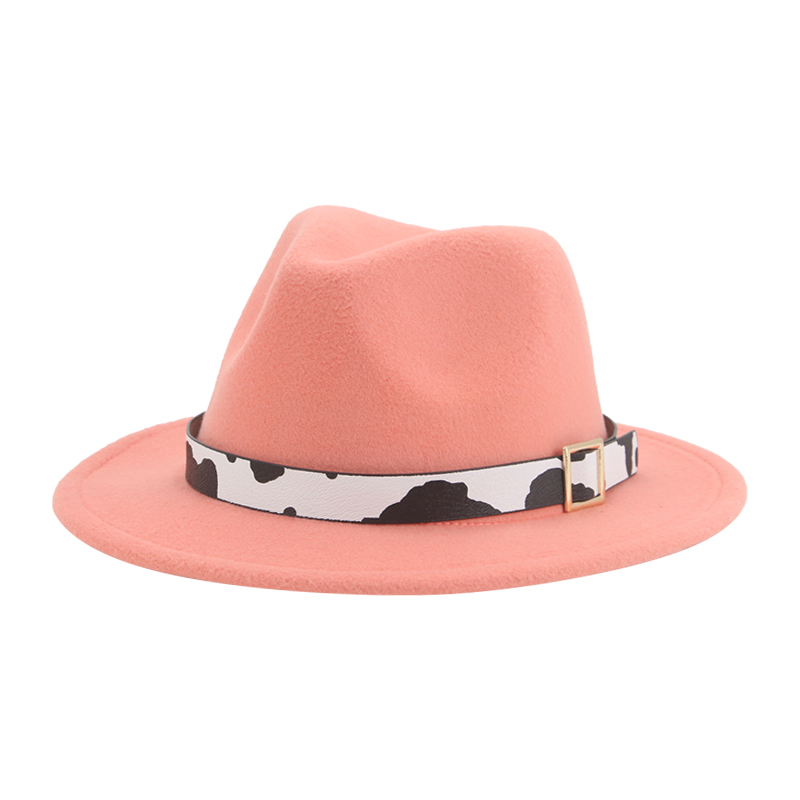 besbomig Fedora Jazz Hat Outdoor Vilten Hoed met Brede Rand Herfst