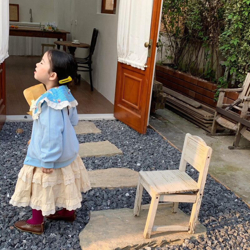 Jupes en coton pour filles, à la , coréen, printemps 2022