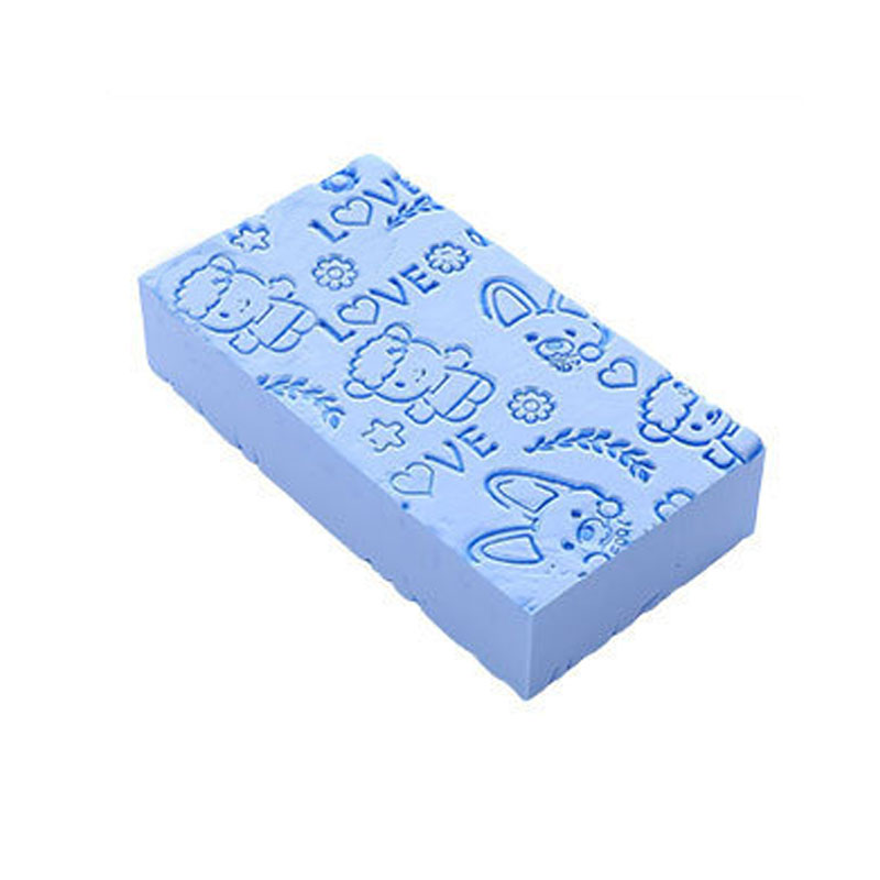 Bath Sponge Body Dead Skin Remover Exfoliating Massager Cleaning Shower Brush Peeling Sponge For Washing For The Body For Adults: Blue