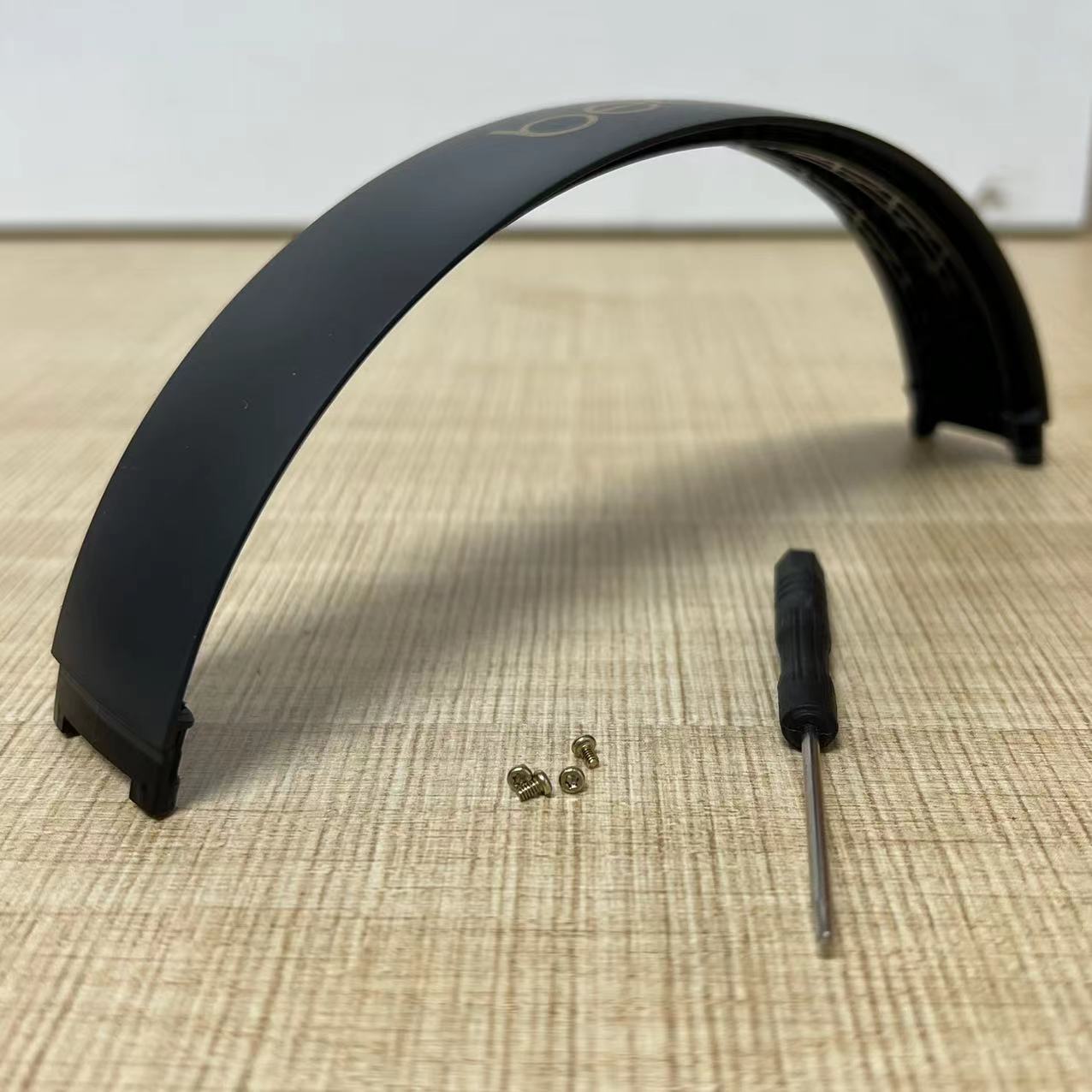 Diadema de plástico superior Original para Beats Studio 3 studio3, repuestos para reparación de auriculares, piezas de repuesto combinadas con tornillos: Gris oscuro