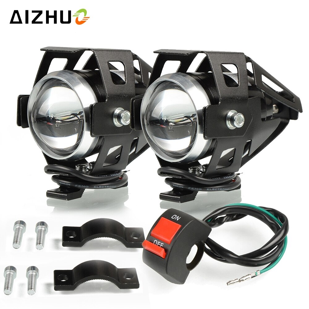 POUR YAMAHA FZ16 FZ8 FZ6 FZ25 FZ10 FZ09 FZ07 FZ1 FAZER FZ8 FZ6R FZ 01 Moto Phares Phares Projecteurs Antibrouillard Tête Lumière