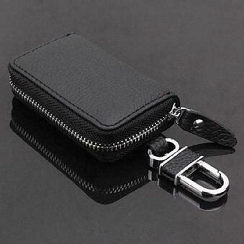 Mannen Clutch Bag Autosleutel Case Mobiele Telefoon Sleutel Houder Vintage Rits Lange Portemonnee