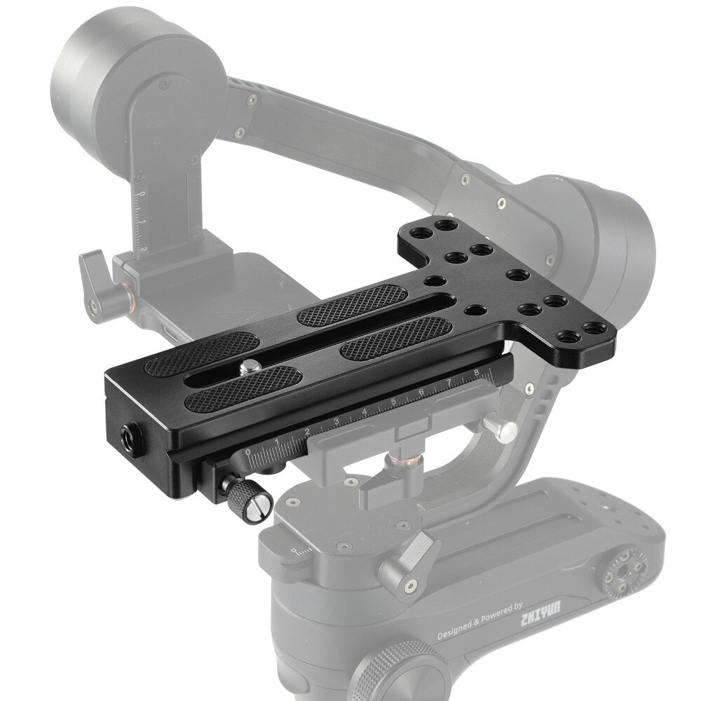 Plaque de montage pour contrepoids pour caméra small rig WEEBILL S (type Arca) pour laboratoire Zhiyun Weebill/pour cardan Zhiyun WEEBILL-S 2283