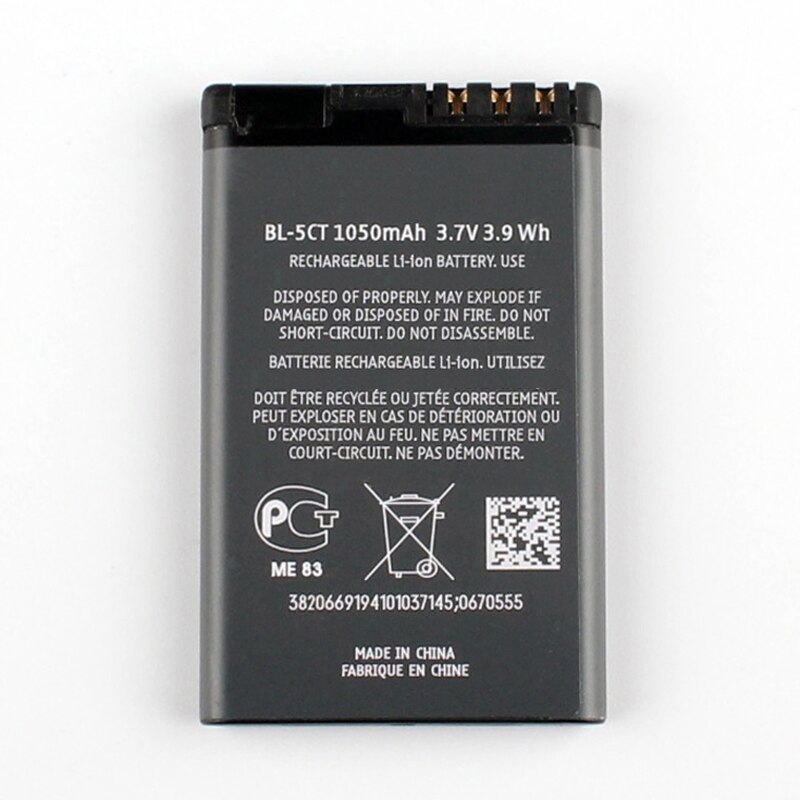 Original BL-5CT telefon batterie für Nokia 5220 5220XM 6730 C5 6330 6303i C5-00 C6-01 C3-01 6303C 3720s-2