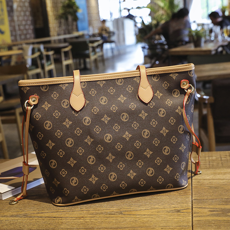 Luxury Brand Top-Handle Bags Leather Bags for Women Ladies Large Top-handle Shoulder Crossbody Sling Composite Bag