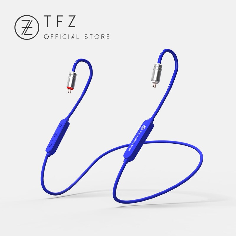 Tfz draadloze bluetooth oortelefoonkabel met microfoon, tfz sport bluetooth oortelefoonkabel met ingebouwde microfoon: Bc -1 blauw