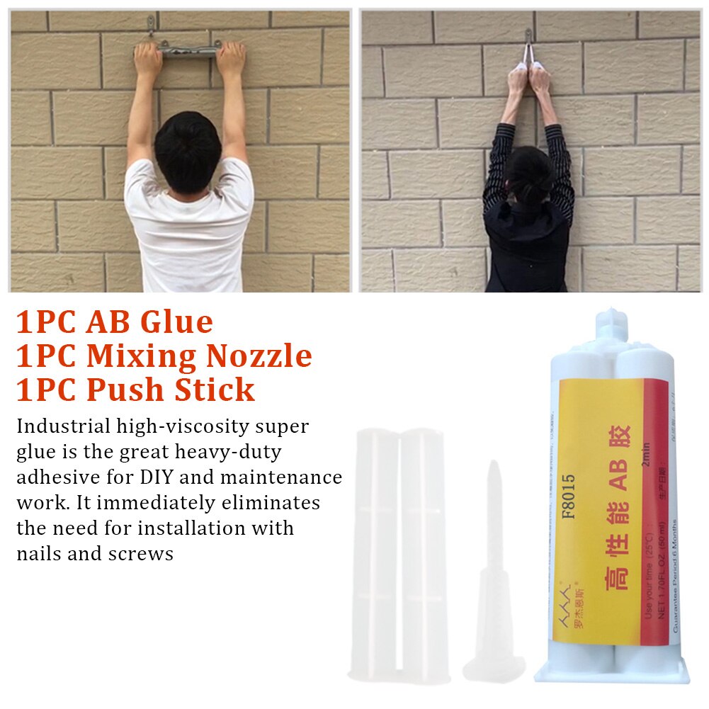 4ml Epoxy Resin Waterproof Super Liquid Home Office Glass Metal Fast Curing Strong Adhesive 5 Minutes Ceramic AB Glue Rubber