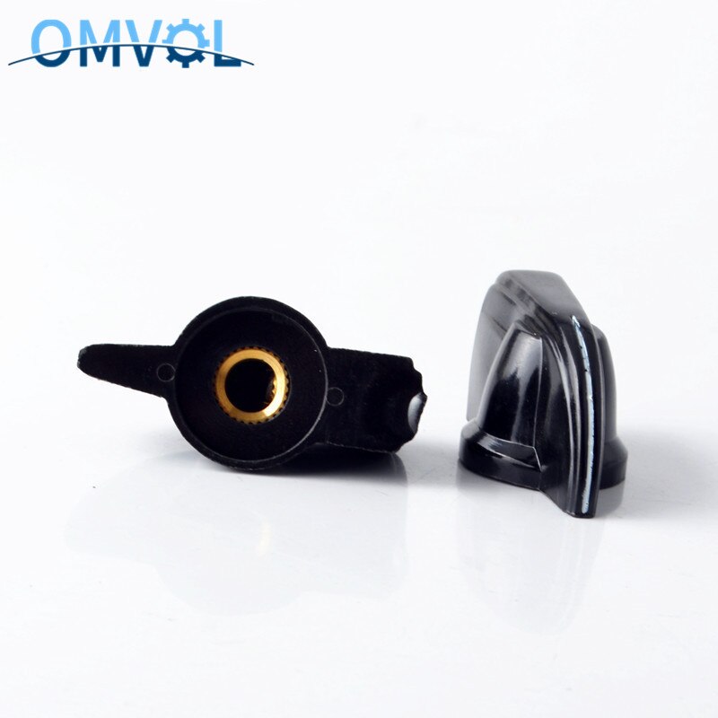 Duck mouth Bakelite Knob Switch Potentiometer Instrument Knob L40MM Hole 6MM