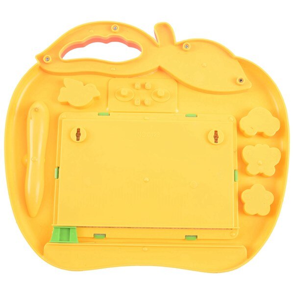 Pizarra mágica de Color pequeño formato con sellos, juguete para niña y niño de 18 meses, minijuegos para bebés y niños de 2 y 3 años-