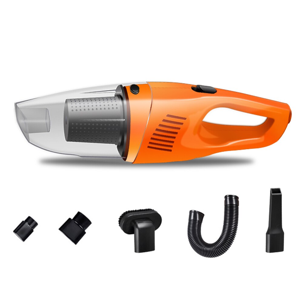 120w autoreinigers met krachtige zuigkracht, draagbare handreiniger voor gebruik in de auto met led-verlichting, auto-accessoires