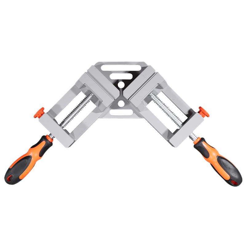 90 Degree Positioning Right Angle Clamp Aluminium Alloy Corner Clamp Woodworking Carpenter Clamping Tool For Door Picture Frame