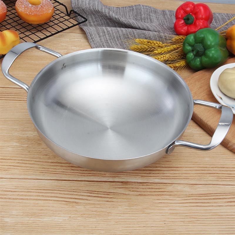 18/20/22CM Stainless Steel Pot Induction Cooker Pot Mini Chef's Classic Kitchen Cookware Pots Everyday Pan Cookware