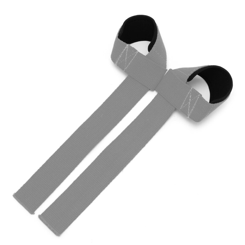 Pro Gym Training Weight Lifting Powerlifting Hand Wraps Wrist Strap Support L43E: Dark Grey