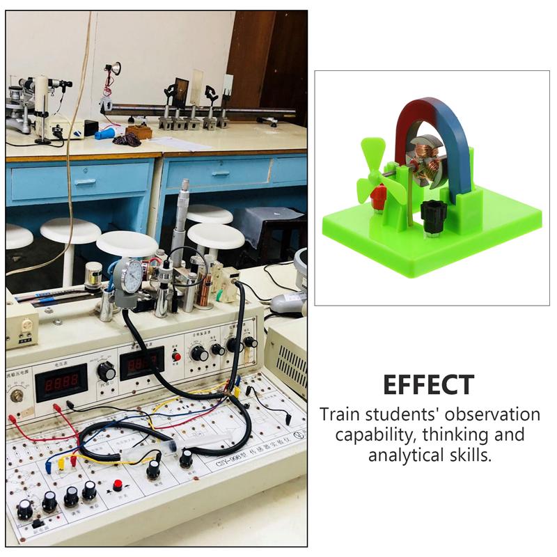 1 Set of Physics Teaching Tool DC Open-ended Electromotor Useful Motor Model