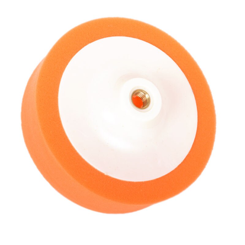 Car Accessories 3Inch Polishing Disc 11Pcs/set Self-Adhesive Buffing Waxing Sponge Wool Wheel Polishing Pad for Car Polisher: Orange