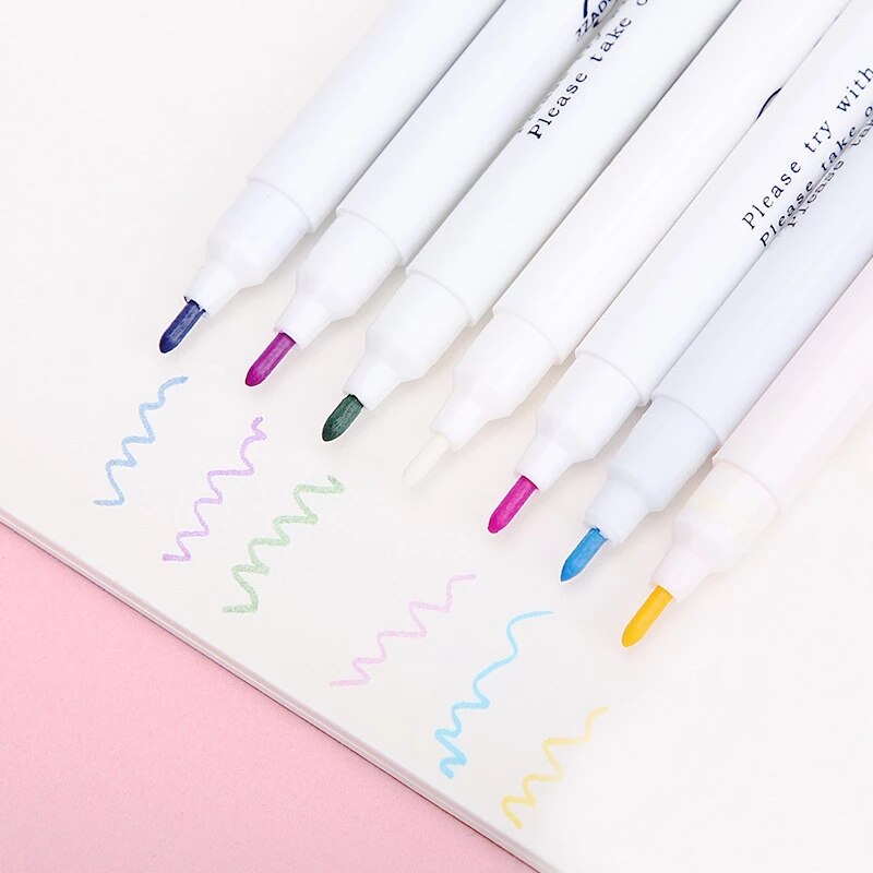 4pcs Stitch Markers Soluble Cross Stitch Water Erasable Pens Fabric Marking Pen DIY Fabric Marker Sewing Tools Cloth Accessories