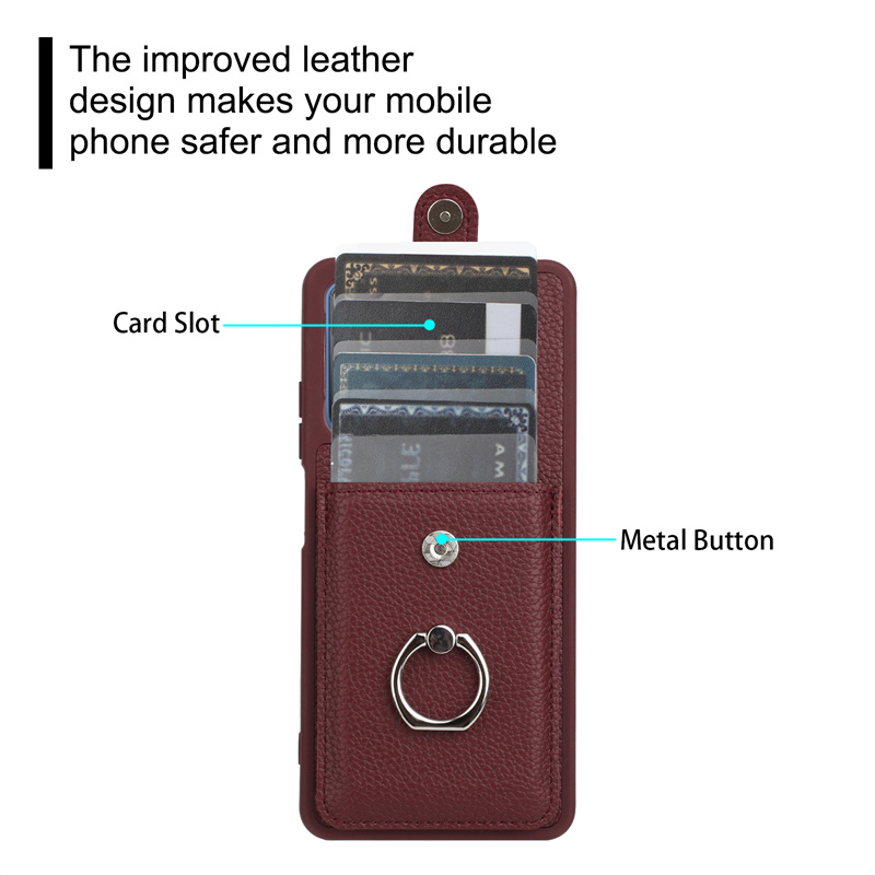 Étui portefeuille en cuir de luxe pour Xiaomi Redmi Note 11 11S 4G, fente pour carte, anneau de support, pour Redmy Note11 Note 11E Pro 11Pro