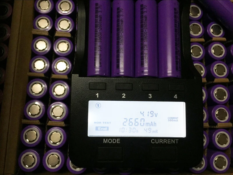 1-12pcs 18650 battery 2600mAh 5C lithium Li ion 3.7v batteries For Laptop Toy DIY tools motorcycle Battery pack