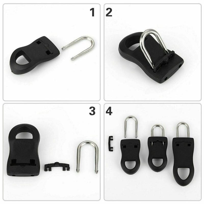 Replacement Zipper Tags Mini Zip Fixer For Clothes... – Grandado