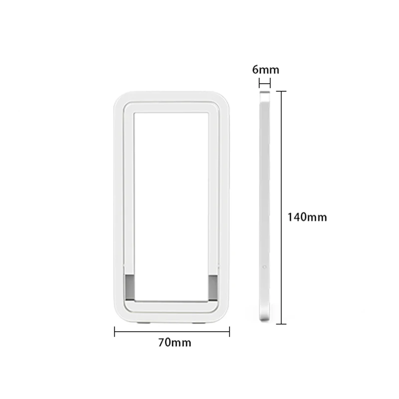 Aluminum alloy cell phone holder simple portable folding