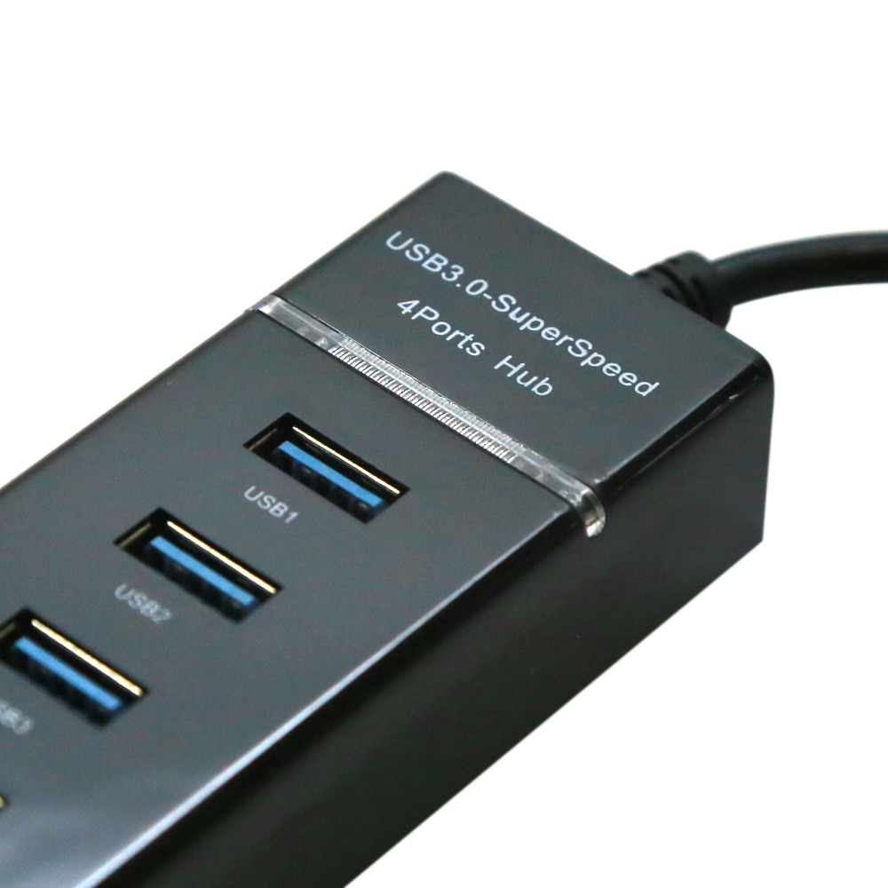 5Gbps Usb 3.0 Hub 4 Port Usb Hub High Speed Multi Usb-poort Splitter 3 Hub Voor Laptop Pc computer Accessoires Hub Usb 3.0