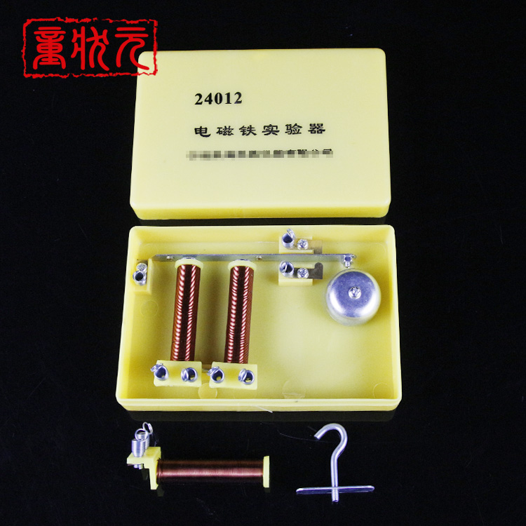Dispositivo de experimentos de solenoide, instrumento de enseñanza de solenoide electromagnético para física de escuela secundaria y equipo M-1189