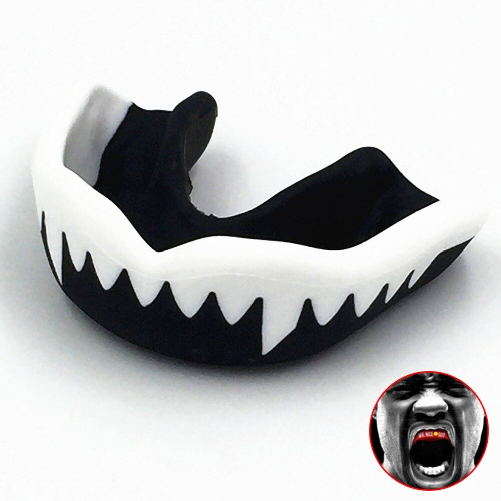 Soft EVA Mouth Guard Adult Karate Muay Safety Protective Teeth Guard Sport Football Basketball Thai Boxing