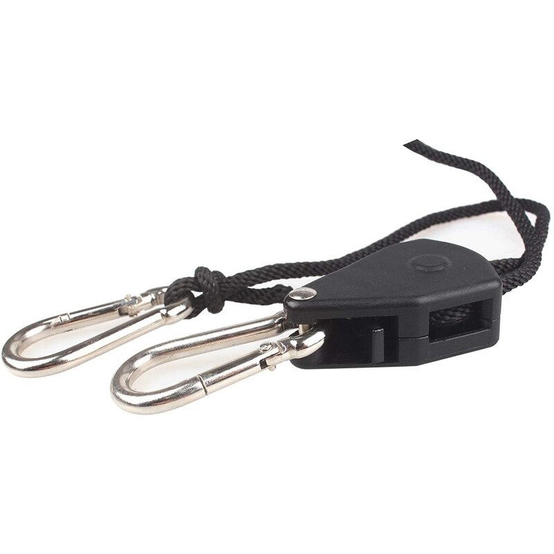 1/8 inch lanyard voor tentventilator, kweeklamp, katrol, ratel, hanger, katrol, hijshaak