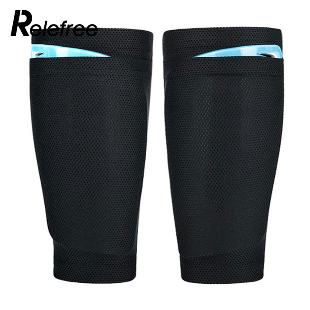 Stof 2 Kleur 22CM Veiligheid Schilden Been Pads Beschermende kleding Mannen Scheenbeschermers Voetbal Leggings Plaat Voetbal Shin Pad veiligheid