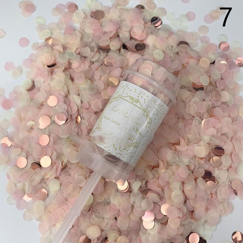 Mixed Colors Metallic Rose Gold Mini Round Confetti Dots Filling Balloons Baby Shower Wedding Engagement Decorations: N7