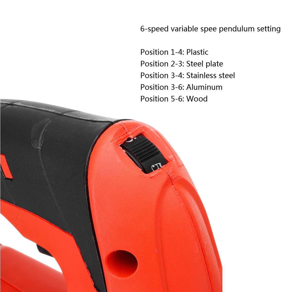 Multifunctional Jigsaw Electric Saws 780W Jig Saw 6 Variable Speed Electric Saw With 10 Pieces Blades for Woodworking Power Tool